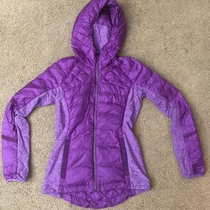 Lululemon Down For a Run Jacket Size 8